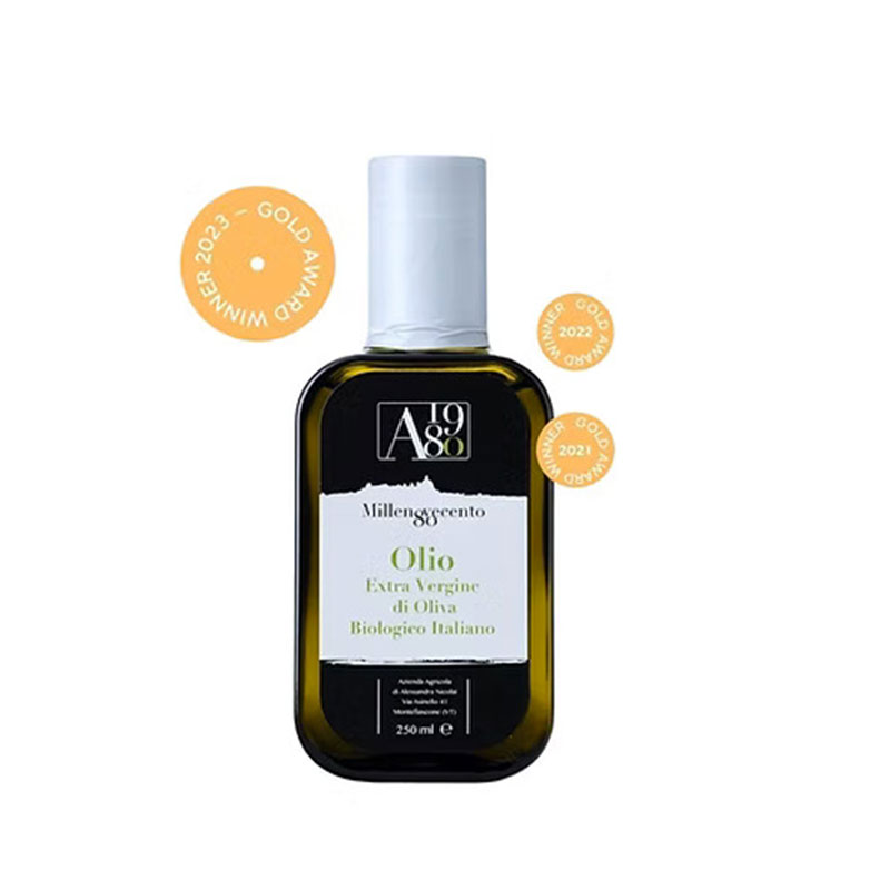 Olio extravergine di oliva Olio80 bottiglia da 250 ml
